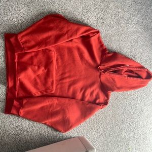 Red hoodie